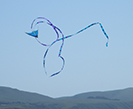Kite spinning in the sky Kite spinning in the sky