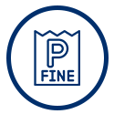 graphic depicting a parking ticket