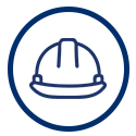 graphic of a construction hard hat