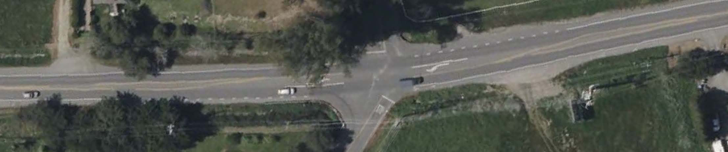 Aerial view of Asti bridge
